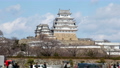 Himeji Castle Tourist Bus Visitors Flow Timelapse 63287644