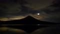 ＃逆さ富士　＃月光浴　月が照らす星空 64279016