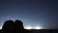 越前海岸　夜明け前の鉾島と漁火 65603581