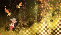 金魚が泳ぐキラキラで優雅な和風イメージ　ループ 65810698