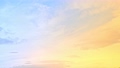オレンジ色に染まった夏の夕暮れ　タイムラプス 68667383