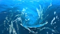 Super slow motion of pouring water in twister shape. Filmed on high speed cinema camera, 1000 fps. 69314220