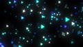 Glitter triangular particles 69648935