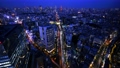 東京タイムラプス 渋谷から眺める夕暮れの港区方面の街並み 72557161