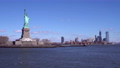 4K Statue of Liberty - New York City, New York, Shot from ferry approaching to Liberty Island. NYC landmark tourism concept. 73629409