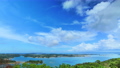 沖縄　名護　嵐山展望台　風景　タイムラプス 75381422