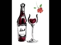 赤ワインがグラスに注がれていくCGアニメーション 77415233