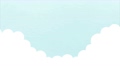 空の背景のアニメーション動画　イラスト　風景　青空　雲　夏　水彩風　イラスト　青空　晴れ　シンプル 79761107