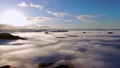 京都府丹後の鬼伝説で有名な大江山に白い絨毯のような雲海をドローンで4K空撮 81272737