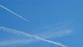 動画素材：青空と飛行機雲 81296286