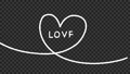 LOVEの文字とハートの透過アニメーション／手書き動画 81592911