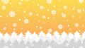 森に雪と結晶が降るアニメーションのグラデーション背景パターン  82378255