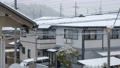 雪の降り積もる住宅地　降雪　京都府木津川市 82710271