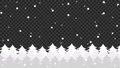 森に雪が降るアニメーションのグラデーション背景パターン 背景透過 82739173