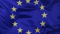 Background of EU flag waving in the wind 82822832
