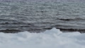 雪越しに見える支笏湖(しこつこ)の波打ち際 84155351
