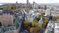Aerial view of Quebec City Old Town in the fall season sunny day. 84333404