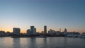 【タイムラプス】横浜・みなとみらいの風景　日没からマジックアワー ナイトビューイング 84829997