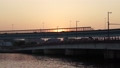 夕日と海岸と橋の動画風景 85658539
