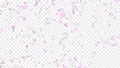 桜 桜吹雪 舞い散る ピンク 透過背景 [ループ対応] [別Verあり] 85925974