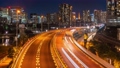 《東京都》首都高速交通イメージ・天王洲《タイムラプス・フィックス》 86016607