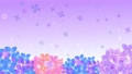 紫陽花と雨空の背景アニメーション	 86417043