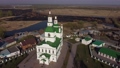 Sretensky cathedral from bird's eye. Yalutorovsk 86497231