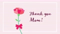 母の日のカーネーションが咲いて感謝を伝える動画 86622804