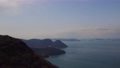 五色台から　瀬戸内の島々を空撮　香川県⑧海岸からパンして多島美全景 87935351