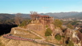 [Gifu Prefecture] Naegi Castle Ruins Aerial view 89502367