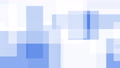 流れる四角形　青と白色の交差　（背景素材）　ループ 90077554
