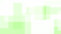 流れる四角形　明るい緑と白色の交差　（背景素材）　ループ 90077562