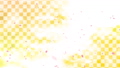 桜が舞うお正月用和風ムービー素材　金色　ゴールド 90216297