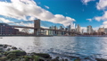 Timelapse of Brooklyn bridge and Manhattan 90357719