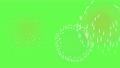 打ち上げ花火　クロマキー合成用　花火大会　花火の数が少なめアニメーション動画 90414045