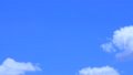 7월의 푸른 하늘 타임랩스 흰 구름 92215752