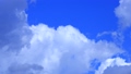 July blue sky time lapse white clouds 92215756