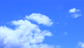 7월의 푸른 하늘 타임랩스 흰 구름 92215760