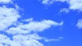 7월의 푸른 하늘 타임랩스 흰 구름 92215762