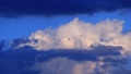 July blue sky time lapse white clouds 92215764