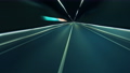 Light trail in tunnel. Driving through tunnel, fish-eye, time-lapse, motion blur 92622456