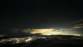 Night sky and the sea of clouds lightning time lapse 92734492