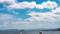 作業船の上空に流れる雲をタイムラプス撮影 92783357