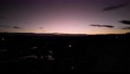 田舎の夕暮れ　空撮動画　オーストラリア　タスマニア 93147651