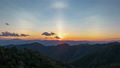 4K Timelapse of beautiful sunset over the mountain 93398063