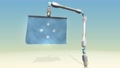 折り畳んだミクロネシア連邦国旗をロボットアームが広げるアニメーション動画 94539614