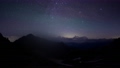 剣岳と星空と幻想的な流れる雲 94712697