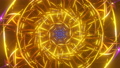 Waving pulsating 3D kaleidoscope mandala abstract background. Vj seamless loop. 94802945