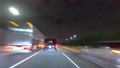 夜の東名高速道路を走行する車　タイムラプス 95053830