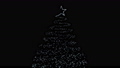 キラキラ光るクリスマスのイルミネーション風アニメーション 95674865